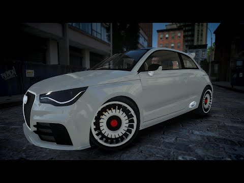 GTA IV AUDI A1 QUATTRO CRASH TESTING HD (Reupload)