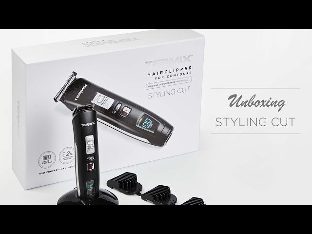 Tondeuse Professionnelle Termix Styling Cut Sans Fil 100min 3 Longueurs Écran LCD video