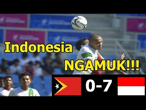 Asian Games 2014 | INDONESIA vs TIMOR LESTE 7-0 Highlights