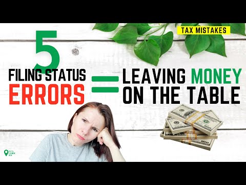 Filing Status & Dependency Errors (Tax Mistakes)