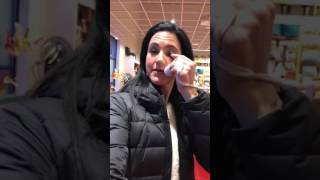 Check out this nice couple I met at a store today. They didn't think I looked blind!