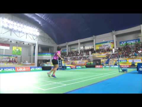 YONEX-SUNRISE INDONESIAN MASTERS 2014 - F- WS -  Match 3