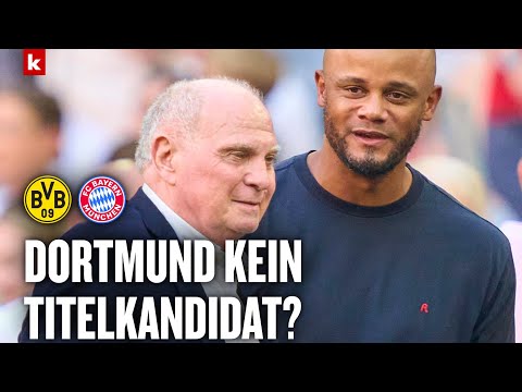 "Er kann sagen, was er will": Kompany gibt Hoeneß Freifahrtschein | BVB - FC Bayern