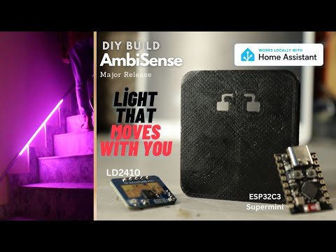 AmbiSense v4.1 Release - Intelligent DIY Motion-Tracking Lights That Illuminate Path Dynamically