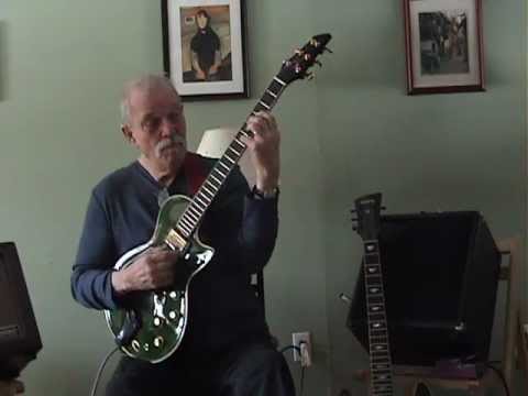 John Abercrombie playing his newest McCurdy guitar.
