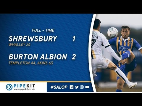 Shrewsbury 1 Burton 2 Review (LATE DRAMA!!!)