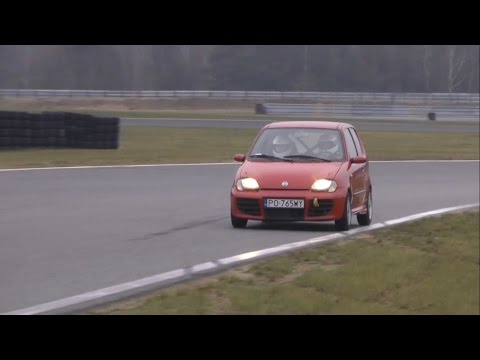 VII SuperOes Tor Poznań 2014 - Maciej Kiszka - Fiat Seicento