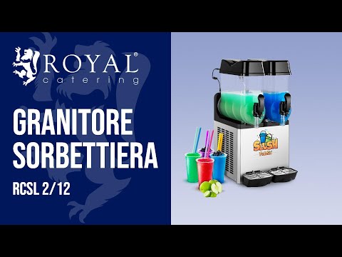 Video - Seconda Mano Granitore sorbettiera - 2 x 12 L