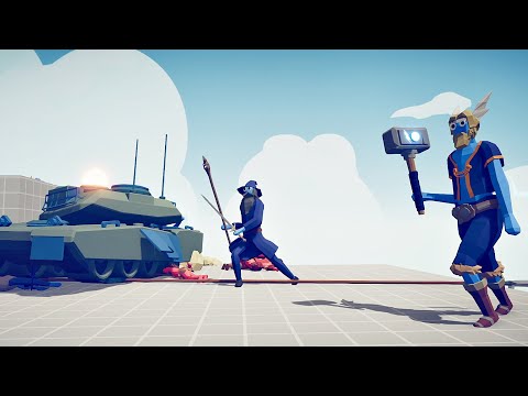 TRIBAL & DYNASTY & VIKING vs LEGACY FACTION | TABS Totally Accurate Battle Simulator