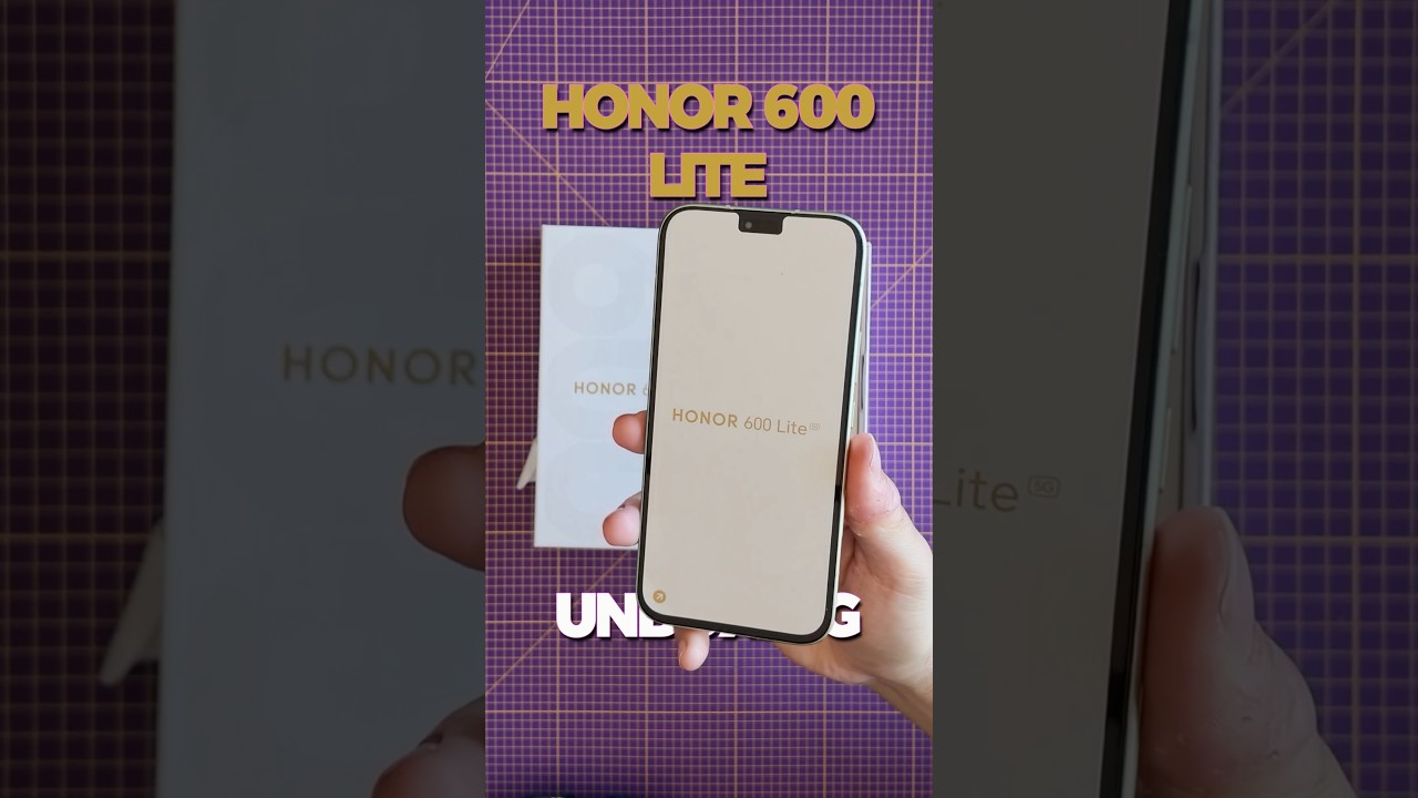 HONOR 600 Lite UNBOXING