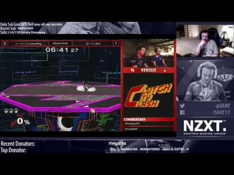 Clutch City Clash: MVG Echo|Mew2King (Marth) vs CLG.SFAT (Fox) WF