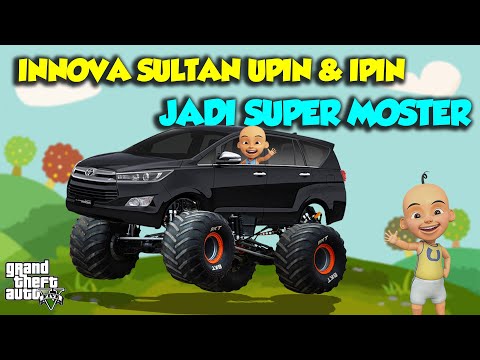 Mobil Off Road Extream Innova Reborn Sultan Upin Ipin Mantap - GTA V Upin Ipin Episode Terbaru 834
