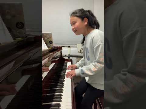 Teacher & Student take turns playing Mozart Sonata in C Major! - fun piano lesson game idea