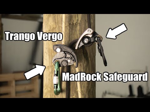 Trango Vergo VS MadRock Safeguard | Saddle Hunting Rappel/Belay Device Comparison!