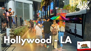 WALKING TOUR AT HOLLYWOOD - LOS ANGELES [ cultures ]