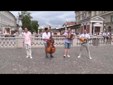 Isaac Palma in Modrijani snemali spot