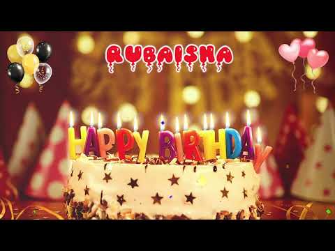 RUBAISHA Birthday Song – Happy Birthday to You