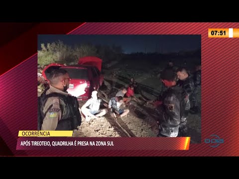 ApoÌs tiroteio, quadrilha eÌ presa na zona sul 09 09 2021