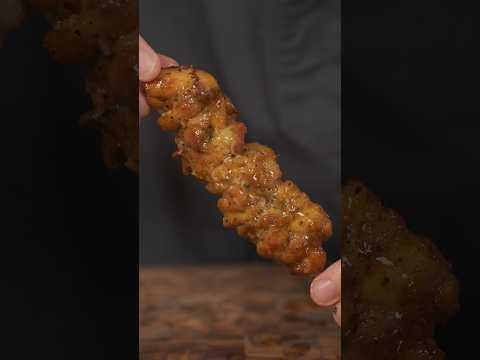 Would You Eat These Air Fryer Lemon Pepper Chicken Skewers With A Garlic Butter Sauce?