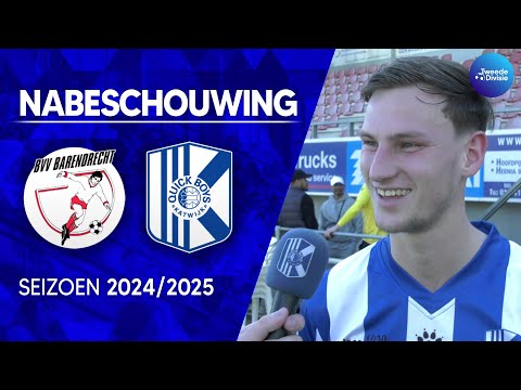 Nabeschouwing BVV Barendrecht - Quick Boys | Levi van Duijn