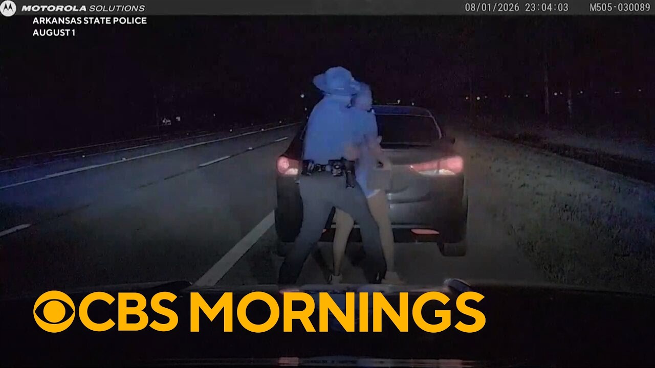 Newly released video shows Arkansas state trooper punching Black woman during traffic stop