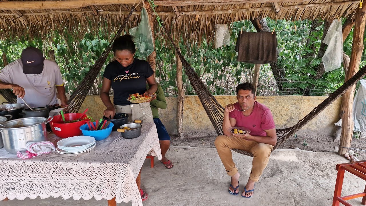 ALMOÇO NA CASA DA ROÇA COM CELINHA E CHICO MUSEU E AMIGOS
