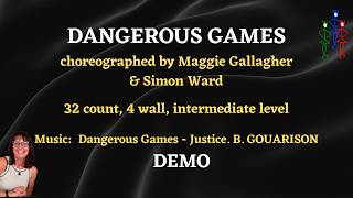 Dangerous Games line dance demo