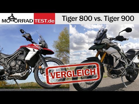 Triumph Tiger 800 vs. Tiger 900 | Vergleich: Neue oder alte Tiger - wo sind die Unterschiede?