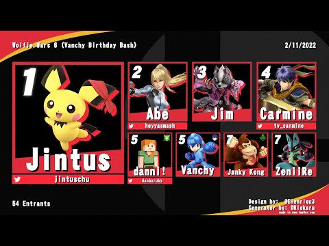 Wolfie Wars 6! (54 entrants) 2/11/2022