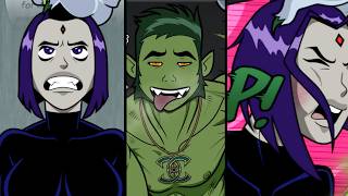 Beast Boy Caught Raven | Comic Dub