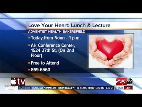 Love your heart: lunch and lecture at Adventist Health