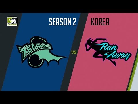 X6-Gaming vs RunAway (Part 2) | OWC 2018 Season 2: Korea