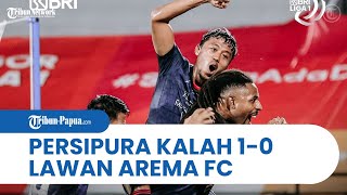 Hasil BRI Liga 1 2021: Arema FC Tekuk Persipura 1-0, Mutiara Hitam Kembali ke Papan Bawah Klasemen