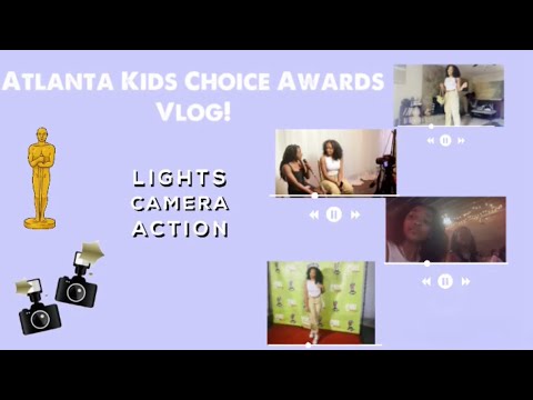 ATLANTA KIDS CHOICE AWARDS! | VLOG | My Music Journey|