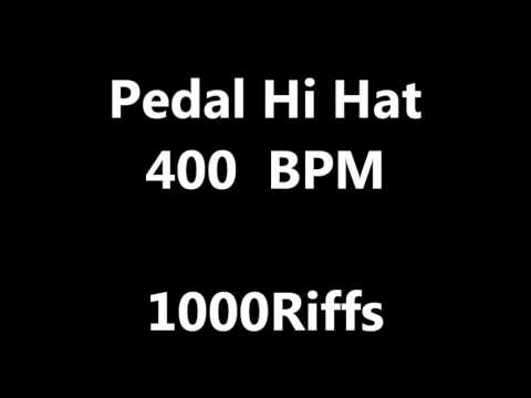Pedal Hi Hat Metronome : 400 BPM - Beats Per Minute