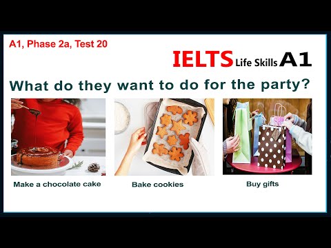 IELTS Life Skills A1 Listening Test 20  ►  New 2025 🇬🇧