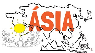 O CONTINENTE ÁSIATICO - China e Índia #asia