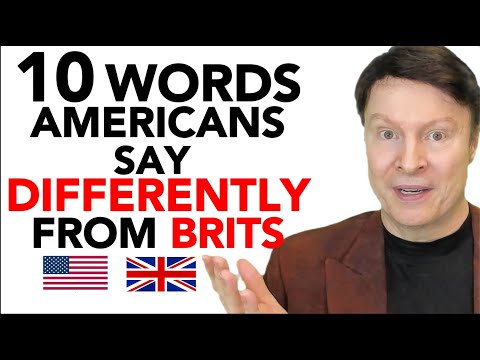 10 различий в американском и британском произношении (можете ли вы их произнести?)