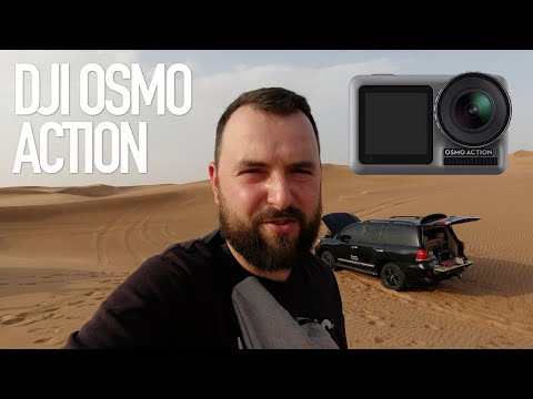 Экшн видеокамера DJI Osmo Action серый - Видео
