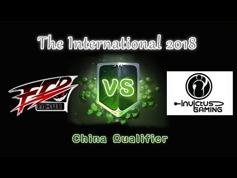 FOR THE DREAM VS INVICTUS GAMING (SEMIFINAL#1) || The International 2018 China Qualifier