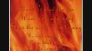 We Didn&#39;t Start the Fire
