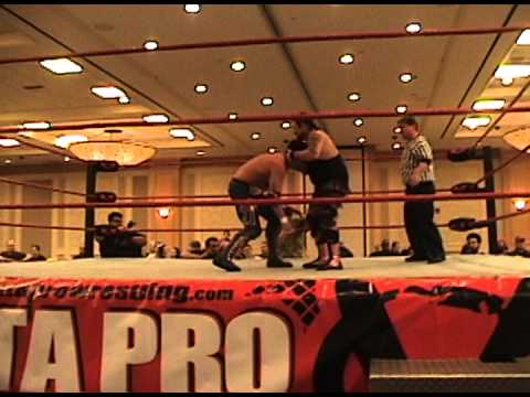 A.J. Kirsch vs. "Wrestling Personified" Rik Luxury at the 2012 Cauliflower Alley Convention