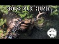 PUBLIC LAND ELK HUNT__SOLO archery hunt in MONTANA