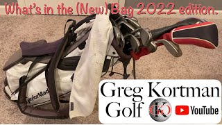 What's in the Bag 2022 Edition. And Unboxing of new Taylormade Golf Bag