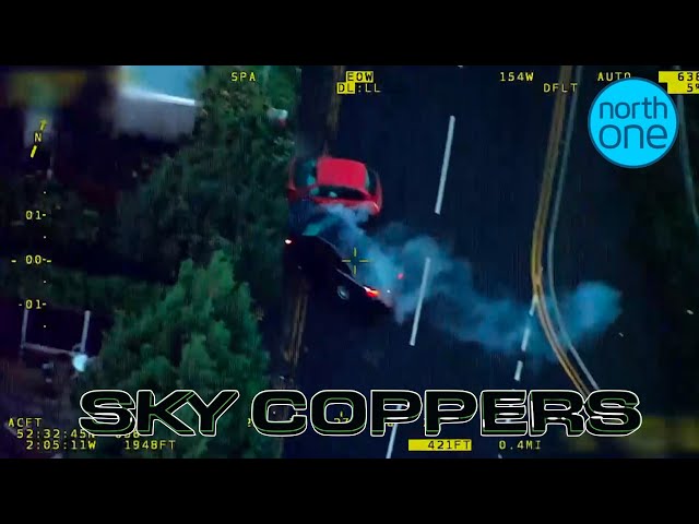 MASSIVE car crash criminal on the run | Sky Coppers