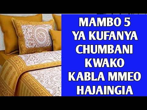 , title : 'Fanya Haya Chumbani Kwako Kabla Mmeo Hajaingia Atapagawa Aisee'