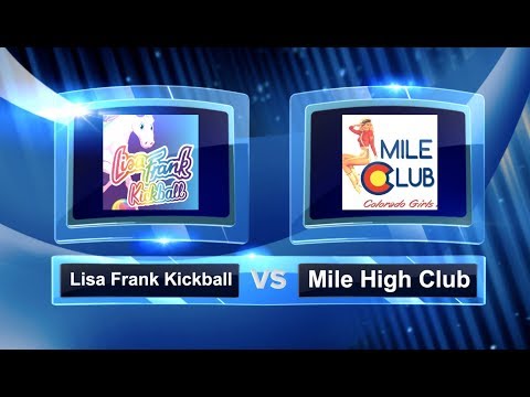 Lisa Frank Kickball vs Mile High Club - Quarter Finals - Women's Kansas City Kickball Open #KCKO2019