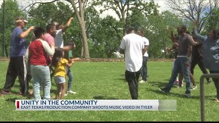 East Texas production company brings community together for "Unity" music video