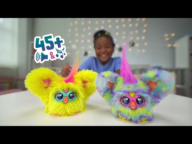Vídeo relacionado con Hasbro Furby Furblets, Duo Pack Primavera, NUG-ETTE y SWEE-DEE, Juguetes de Peluche Electrónicos, Creatividad, Juguetes para Niñas y Niños Pequeños, Colores Fantasía, Mimosos