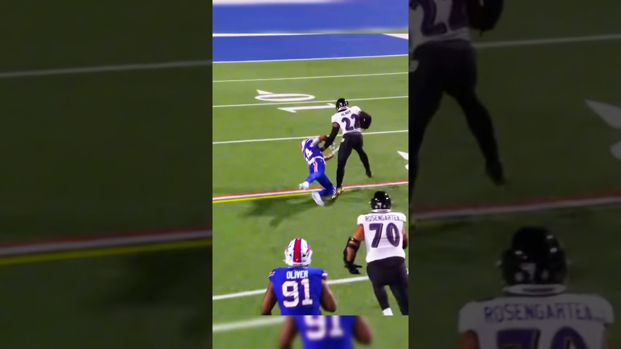 Derek Henry with a nasty stiff arm👀🔥#fyp #nfl #shorts